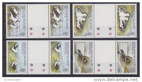 Falkland Islands Dependencies 1985 Albatross 4v Gutter  ** Mnh (22878) - Georgias Del Sur (Islas)