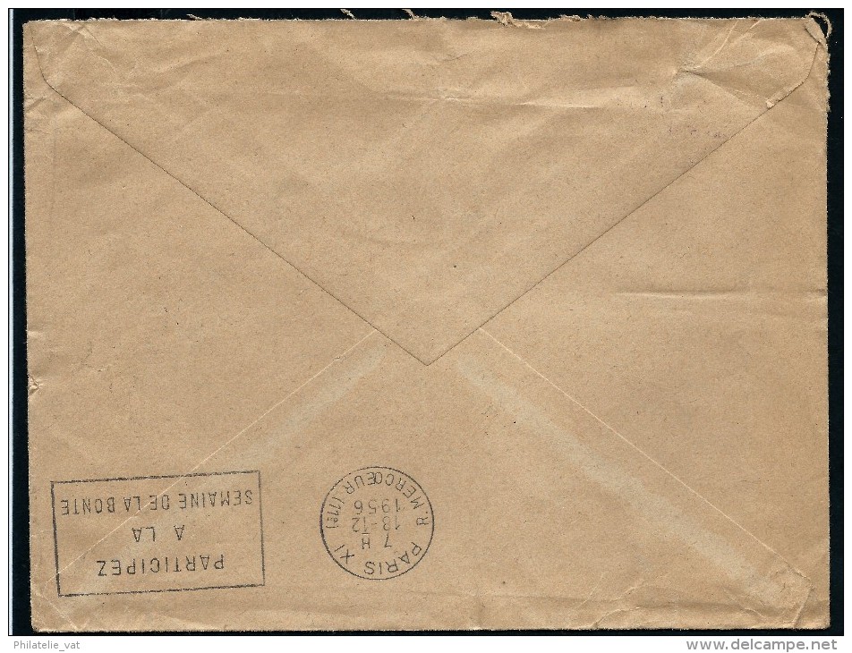 FRANCE - ALGERIE - Enveloppe 1er Jour De Oran En 1956 Pour Paris - à Voir - Lot P7877 - Covers & Documents