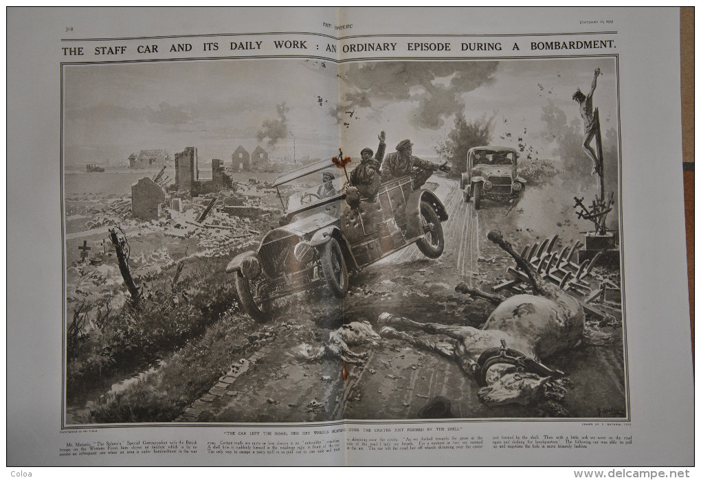 German Zeppelin Raids Over Great Britain 1915 - Guerre 1914-18