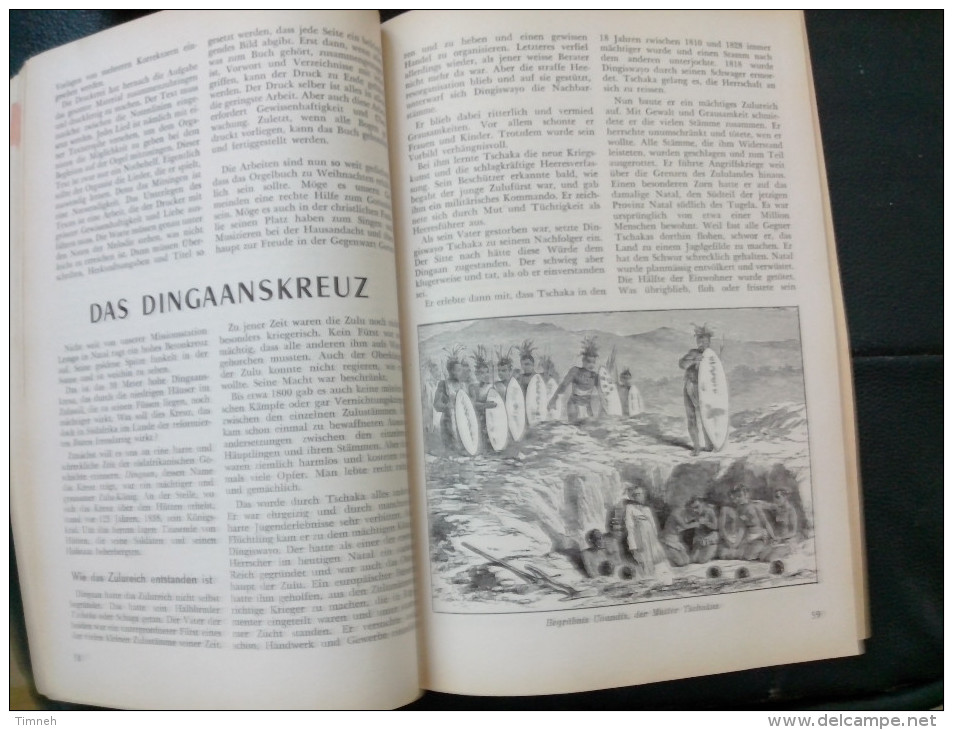 EN ALLEMAND 1964 ALMANACH DE L' EGLISE EVANGELIQUE LUTHERIENNE Succède Aux Almanachs De Strasbourg KEMPF OBERLIN ALSACE - Christianism