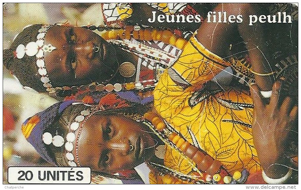 MALI  TELECARTE PHONECARD  JEUNES FILLES PEULH 20 UNITES - Mali