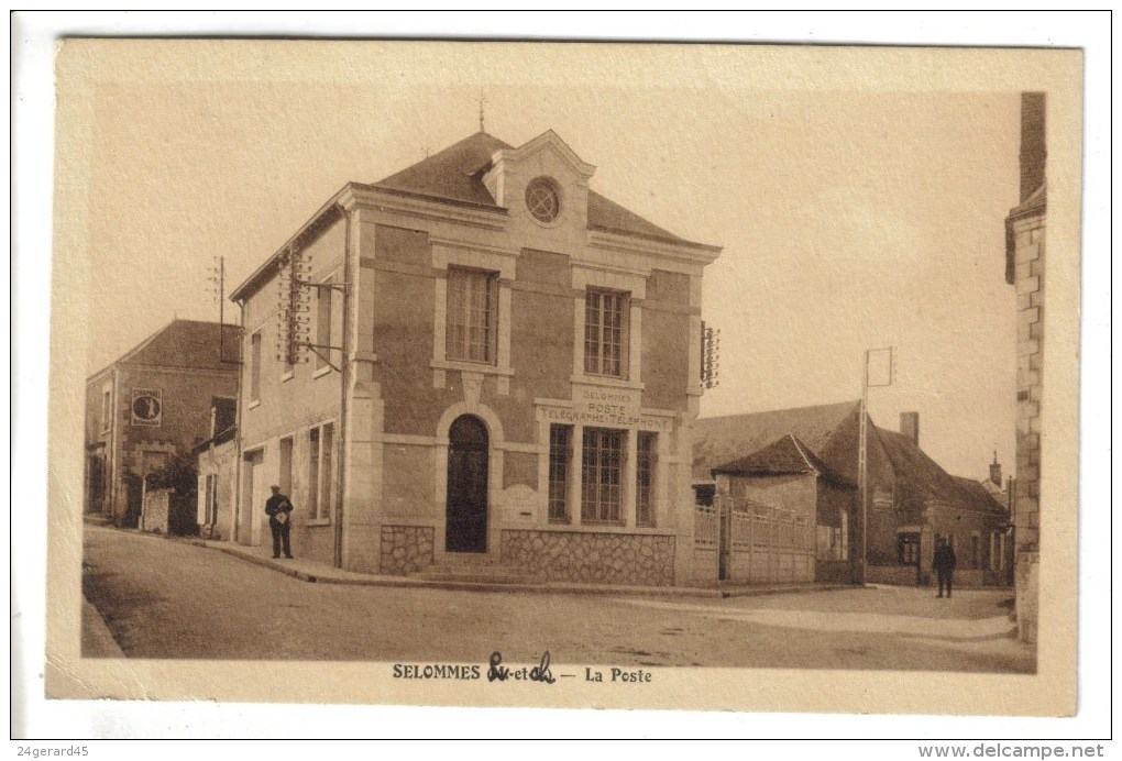 CPSM SELOMMES (Loir Et Cher) - La Poste - Selommes