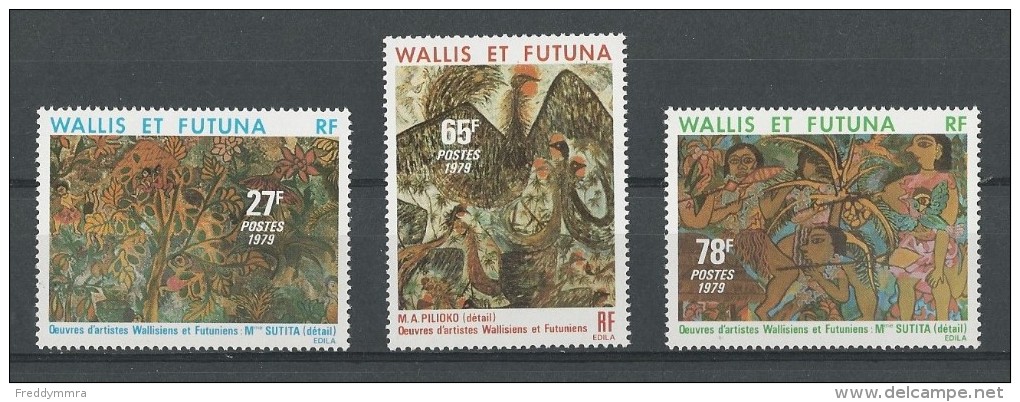 Wallis Et Futuna:  245/ 247 ** - Unused Stamps