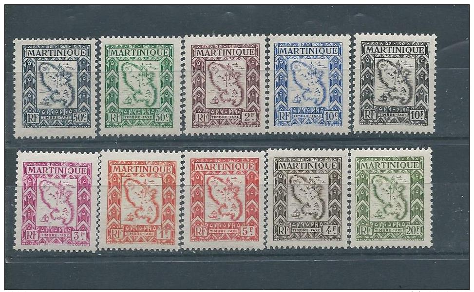 MARTINIQUE  TAXE N° 27:36 * * TB - Timbres-taxe