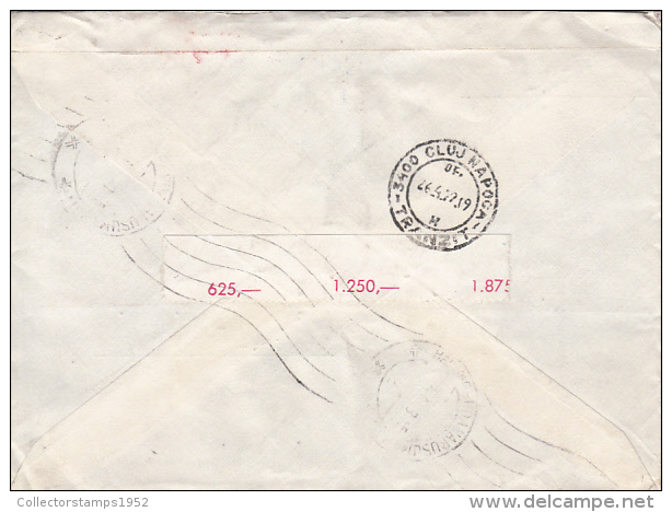 23715- TENNIS, COOKING, ORCHIDS, PRESIDENT SUHARTO, STAMPS ON REGISTERED COVER, 1979, INDONESIA - Indonesia