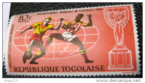 Togo 1966 Winning Trophy Of The Football World Cup In London 10f - Used - Togo (1960-...)