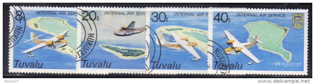 Z1005 - TUVALU 1979 ,  Serie 115/118 Usata - Tuvalu