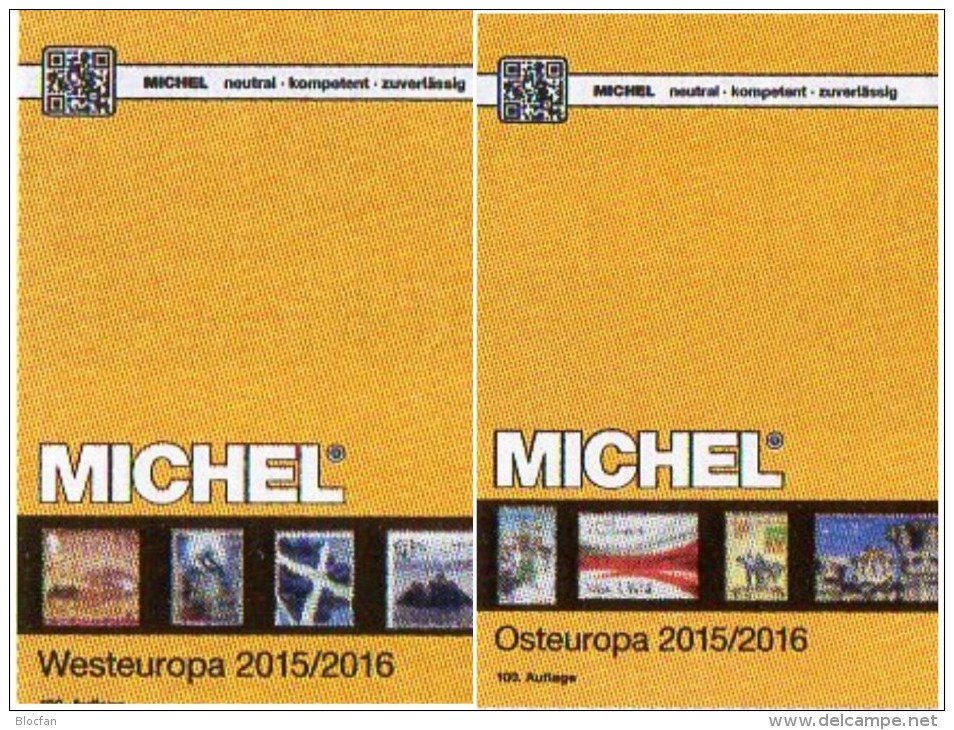 Ost-/West-Europa Katalog 2015/2016 Neu 132€ MICHEL Band 6+7 B GB NL L EIRE Jersey Man PL USSR RU Moldawia UA Weißrußland - Material Und Zubehör