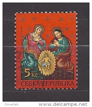 Czech Republic  Tschechische Republik  2000 ⊙ Mi 277 Sc 3136 Christmas, Weihnachten. - Used Stamps
