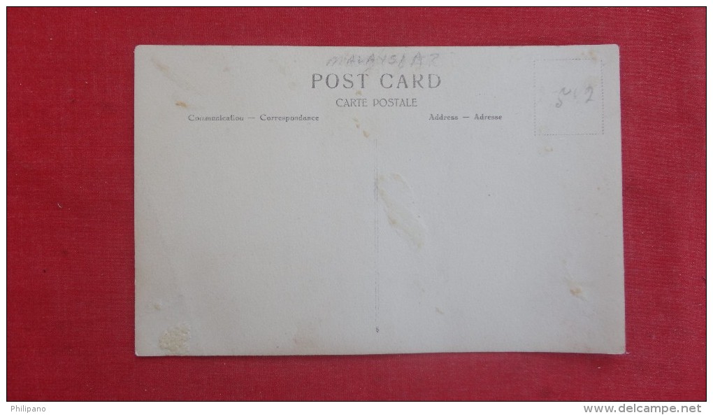 RPPC  > Malaysia ??   Glue Residue On Back-------------------ref 1879 - Malaysia