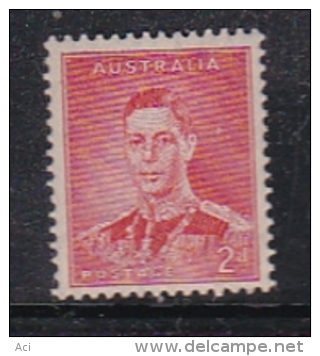 Australia 1937-49 ASC 177 King George VI Two Pence Red Die I MNH - Neufs