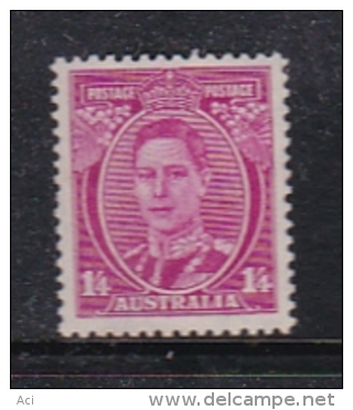 Australia 1937-49 ASC 182 King George VI One Shilling And Four Pence Magenta MNH - Nuevos