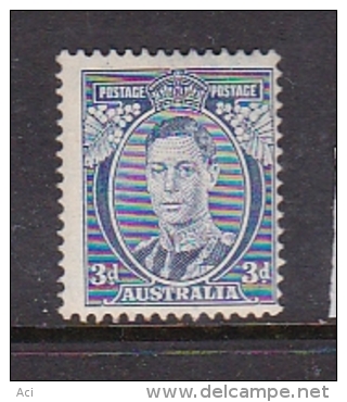 Australia 1937-49 King George VI, ASC 179 King 3d Blue Die Ia Mint Never Hinged - Nuevos