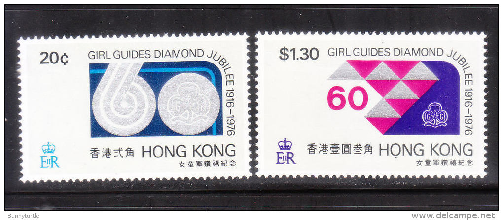 Hong Kong 1976 60th Anniversary Of Girl Guides MNH - Unused Stamps