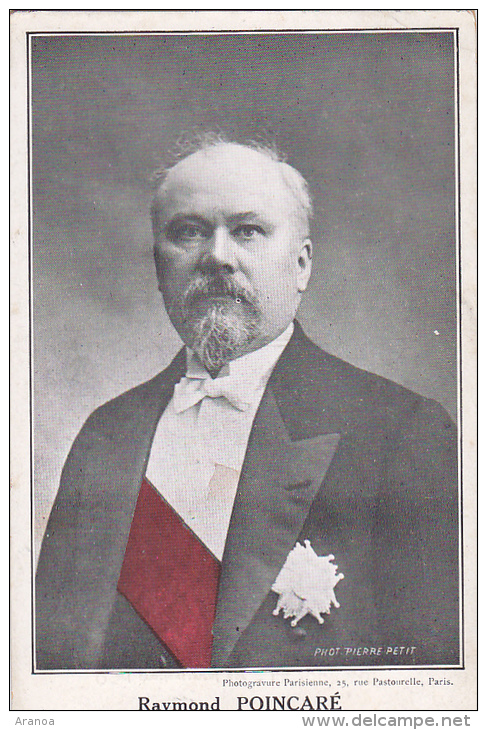 Politique -- Raymond Poincaré -- Président De La République Française - Personnages