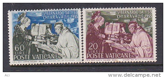 Vatican City 1953 St.Bernard Mint Hinged - Unused Stamps