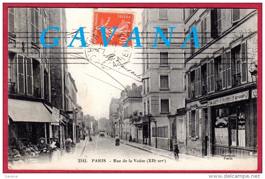 75 PARIS - Rue De La Voûte - Autres & Non Classés