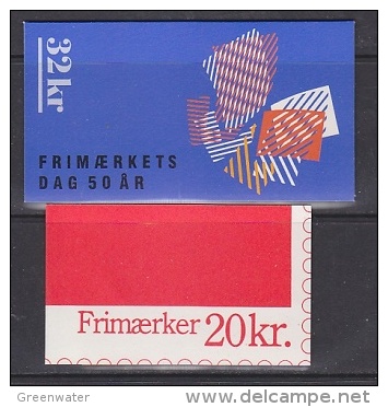 Denmark 1989 Official Yearset Stamps + 2 BOOKLETS ** Mnh (F3881) - Full Years