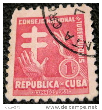 Cuba 1953 Tax For The National Council Of Tubercolosis Fund 1c - Used - Charity Issues