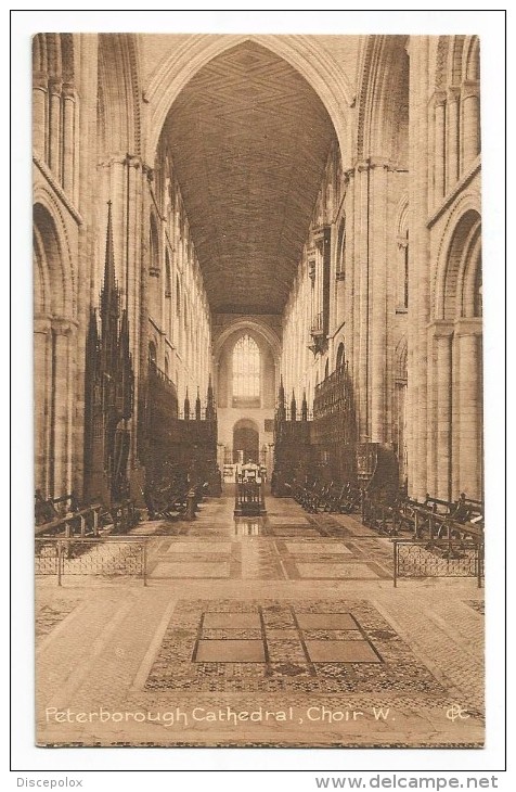 I3478 Peterborough - Cathedral - Choir / Non Viaggiata - Andere & Zonder Classificatie