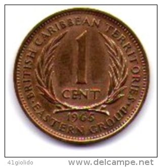 Eastern Caribbean British 1 Cent 1965 - Altri – America