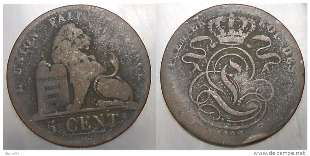 5 Cent - 5 Centimes