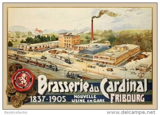 @@@ MAGNET - Fribourg, Brasserie Du Cardinal - Advertising