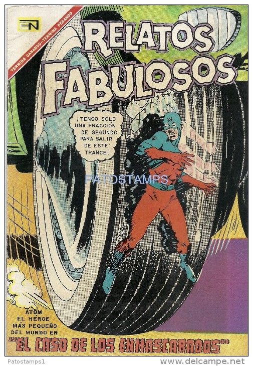 12670 MAGAZINE REVISTA MEXICANAS COMIC RELATOS FABULOSOS EL CASO DE LOS ENMASCARADOS Nº 97 AÑO 1967 ED EN NOVARO - BD Anciens