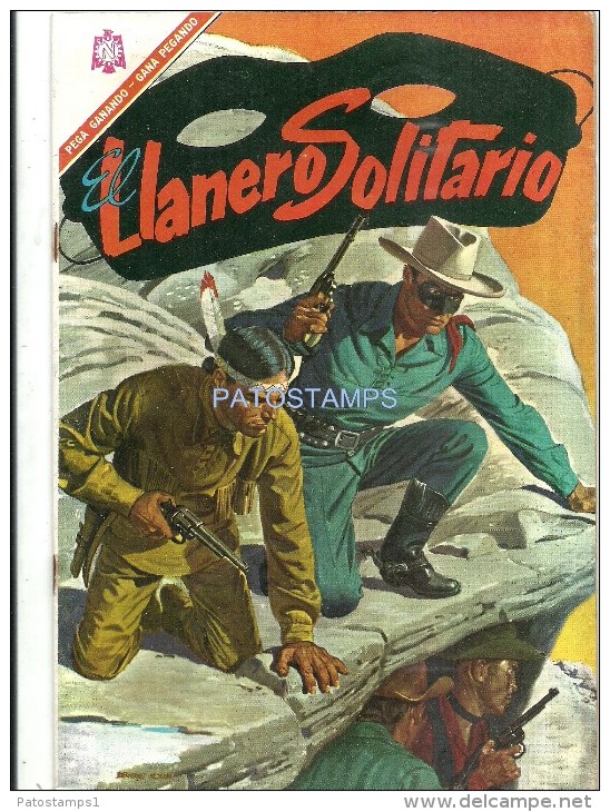 12671 MAGAZINE REVISTA MEXICANAS COMIC EL LLANERO SOLITARIO Nº 162 AÑO 1966 ED NOVARO - Oude Stripverhalen