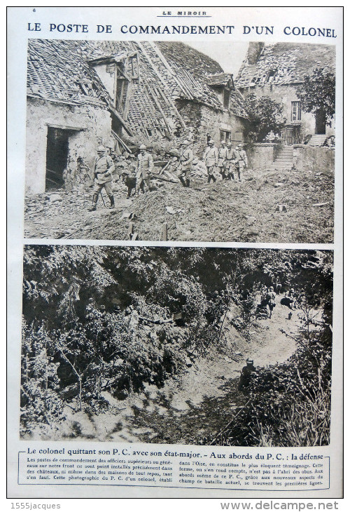 LE MIROIR N° 243 / 21-07-1918 ARMÉE GRECQUE AVIATION BAGDAD HIPPODROME CAVALERIE BELFAST INDEPENDENCE DAY ARTILLERIE - War 1914-18