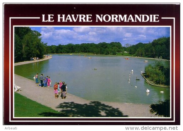 76 LE HAVRE ++ La Forêt De Montjeon, Le Lac - Normandie ++ - Forêt De Montgeon