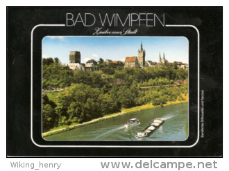 Bad Wimpfen Am Neckar - Berühmte Silhouette Und Neckar - Bad Wimpfen