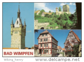 Bad Wimpfen Am Neckar - Mehrbildkarte 7 - Bad Wimpfen