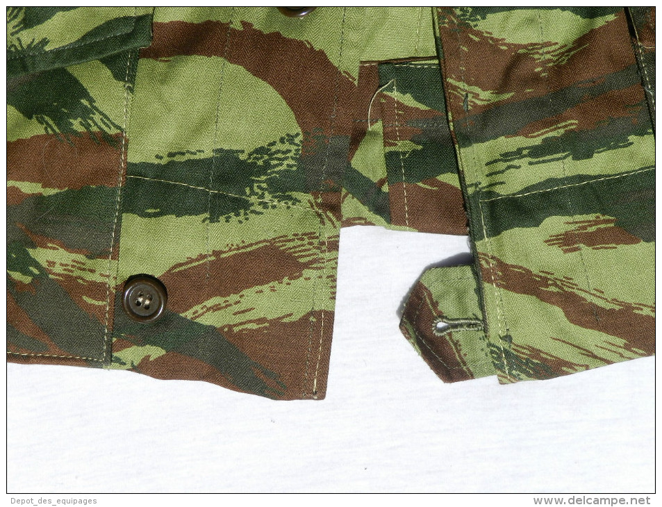 VESTE  T.A.P.  PARA CAMOUFLEE   T.T.A.  1947 - 52  - LEGION ETRANGERE - BONNE TAILLE   à voir ..