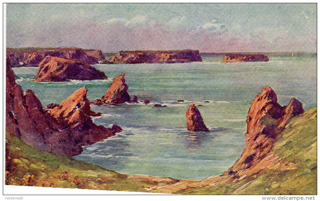 BAIE DE GOULPHAR D'EUGÈNE BOURGEOIS - Belle Ile En Mer