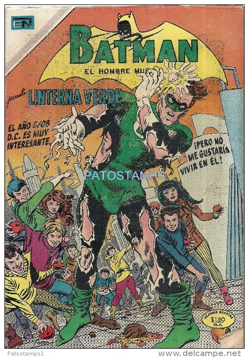 12677 MAGAZINE REVISTA MEXICANAS COMIC BATMAN EL HOMBRE MURCIELAGO Nº 535 AÑO 1970 ED EN NOVARO - Cómics Antiguos