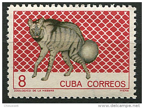 (CL 7 - P2) Cuba ** N° 775 (ref. Michel Au Dos) - Hyéne - - Unused Stamps