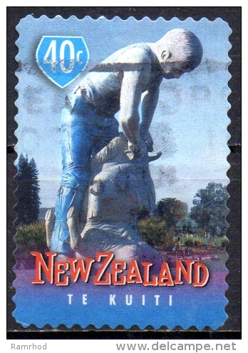 NEW ZEALAND 1998 Town Icons - 40c  - Sheep-shearer, Te Kuiti   FU - Used Stamps