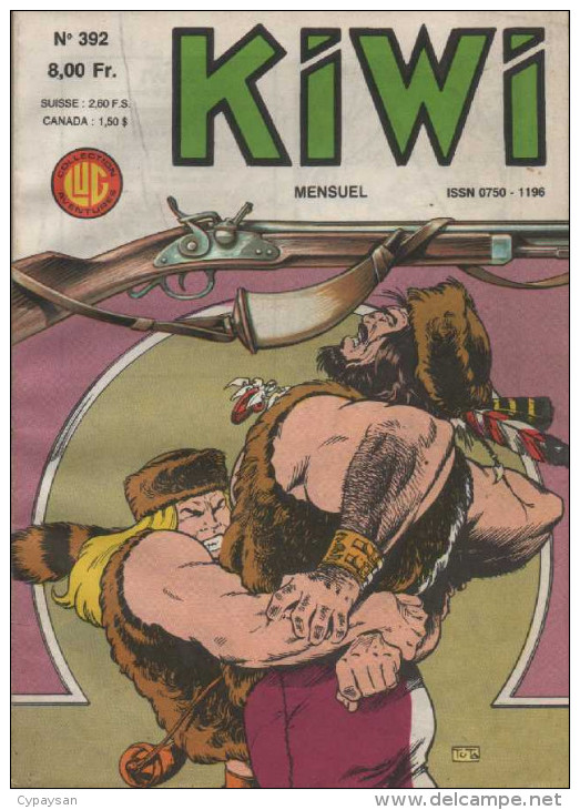 KIWI N° 392 BE LUG 12-1987 - Kiwi