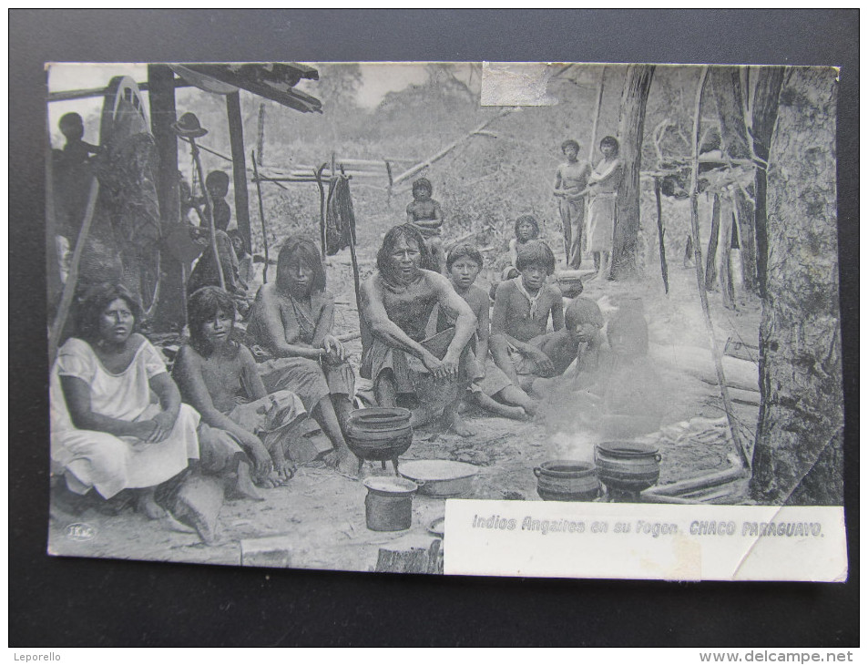 AK INDIOS Paraguay Chaco Indianer Ca.1910  /// D*16895 - Paraguay