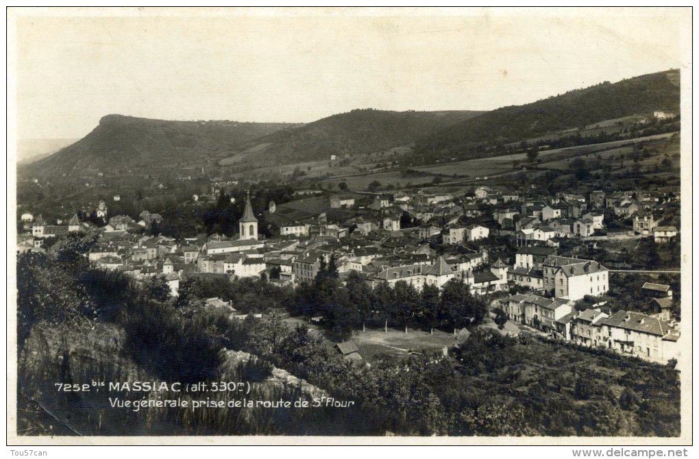 MASSIAC - CANTAL  (15) - 2  CPSM. - Autres & Non Classés