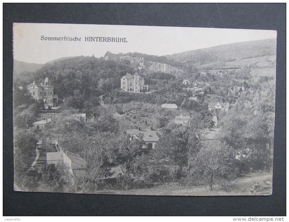 AK HINTERBRÜHL B. MÖDLING 1925  ///// D*16904 - Mödling