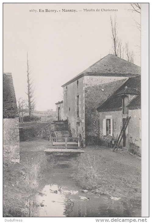 MASSAY  MOULIN DE CHAVANNES - Massay