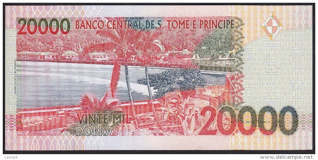 Saint Thomas & Principe 20000 Dobras 2010 P67d UNC - Sao Tomé Et Principe