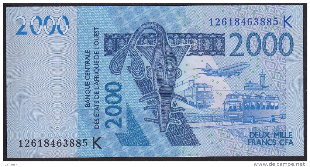 Senegal 2000 Francs 2012 P715K UNC - Senegal