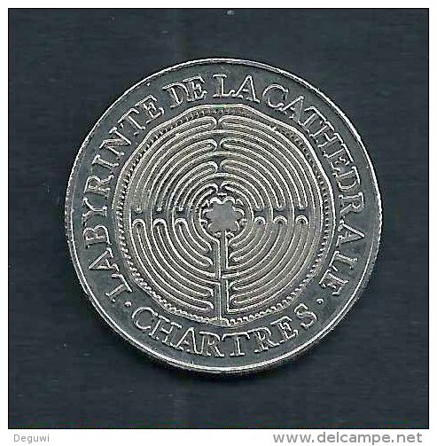 2 Euro Temporaire Precurseur De CHARTRES  1998, RRRR,, NI, Nr.196 - Euro Der Städte