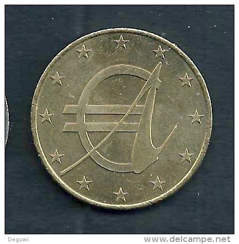 1 Euro Temporaire Precurseur De ANGERS  1998, RRRR,, BR, Nr.38 - Euro Der Städte