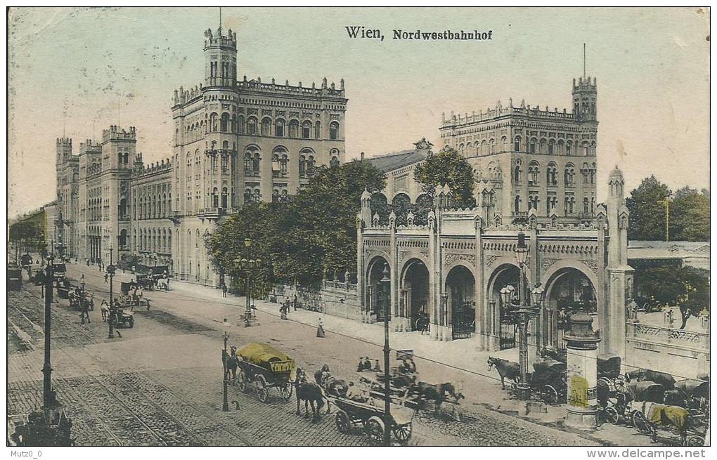 AK 0172  Wien - Nordwestbahnhof / Verlag Nachbargauer Um 1912 - Wien Mitte