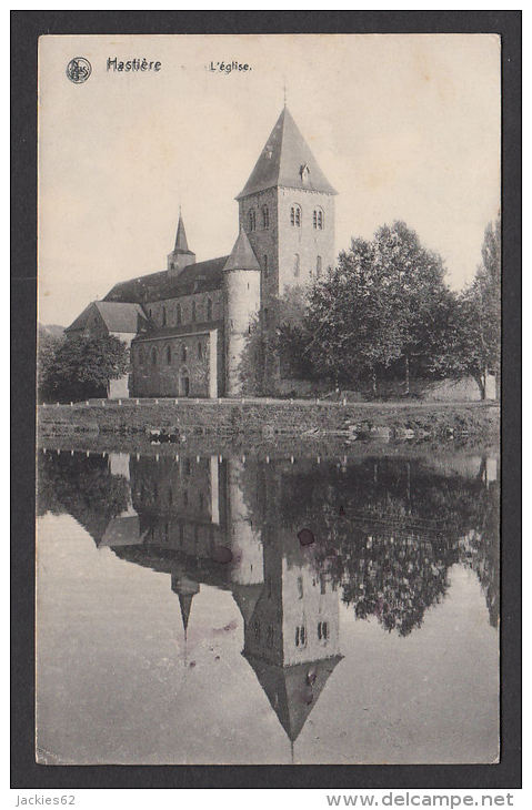 12607/ HASTIERE, L'Eglise, 1909, Nels, Série Hastière N° 4, 2 Scans - Hastière