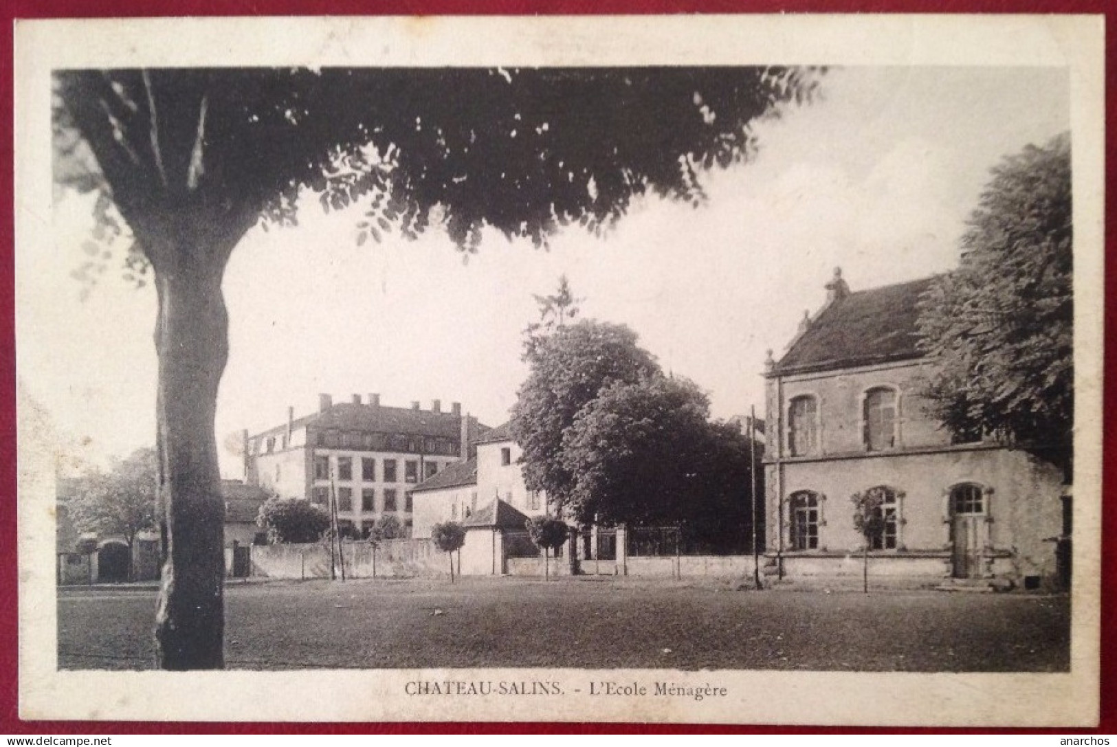 57 Moselle CHATEAU SALINS L'Ecole Ménagère (RARE) - Chateau Salins